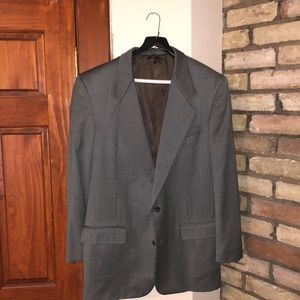 Christian Dior Grey window pane Blazer 44R